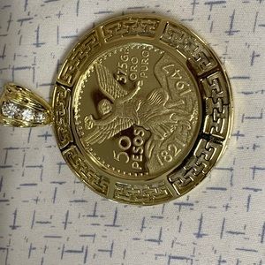 Viva México Coin Pendant